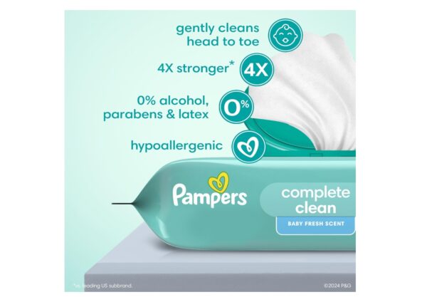 Pampers Baby Wipes - Image 2